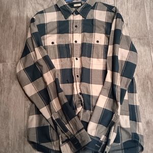 Vintage wallace and barnes heavyweight flannel size large
